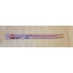 Marvelless Mark Speaks Custom Promotional Drumsticks Hilton Site Southeast USA